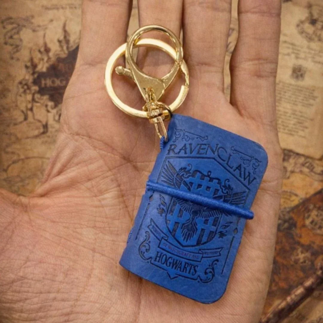 Mini Wizard Diary Keychain – House Edition Collectible Charm - Image 3
