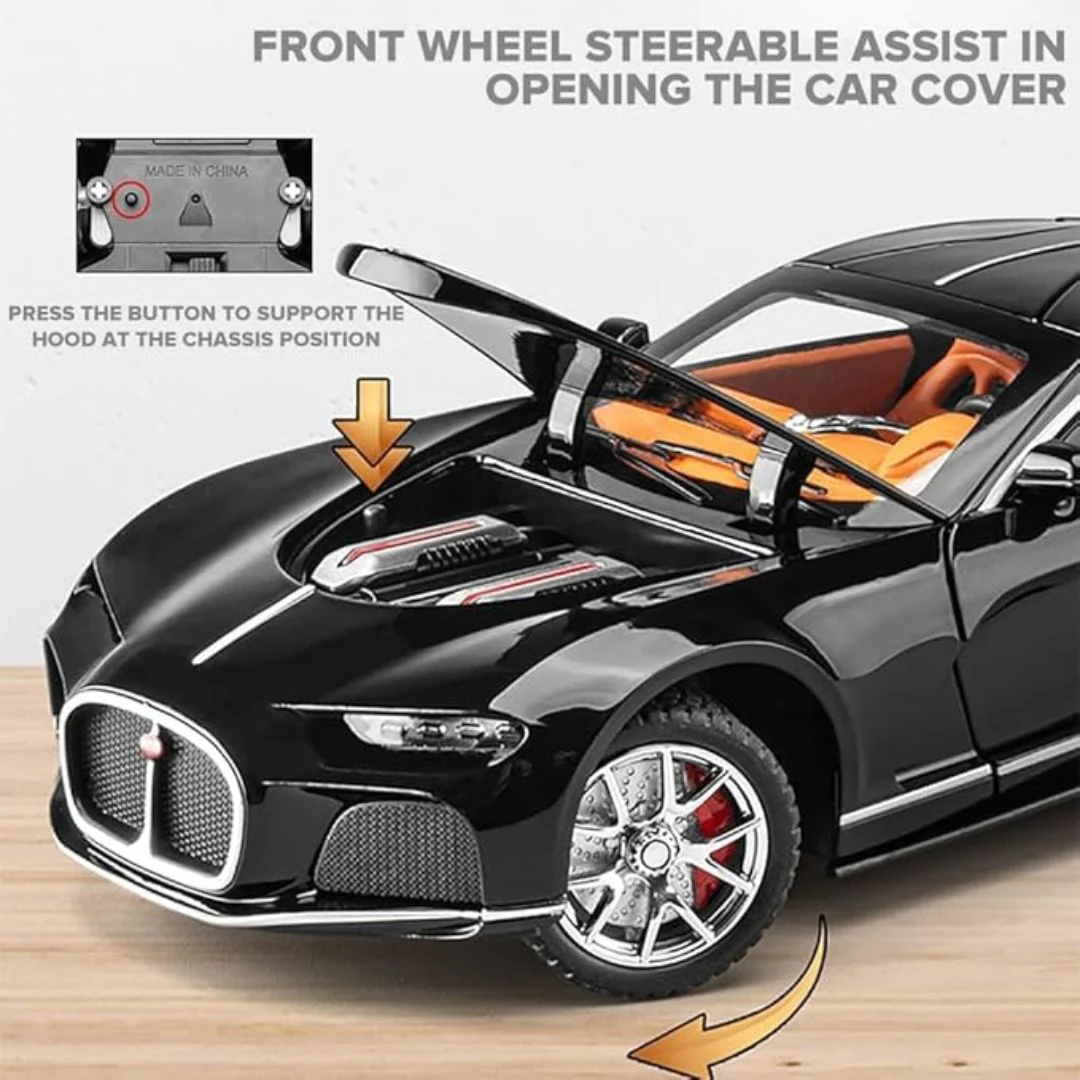 1:24 Atlantic Die-Cast Sports Car Model - Image 5