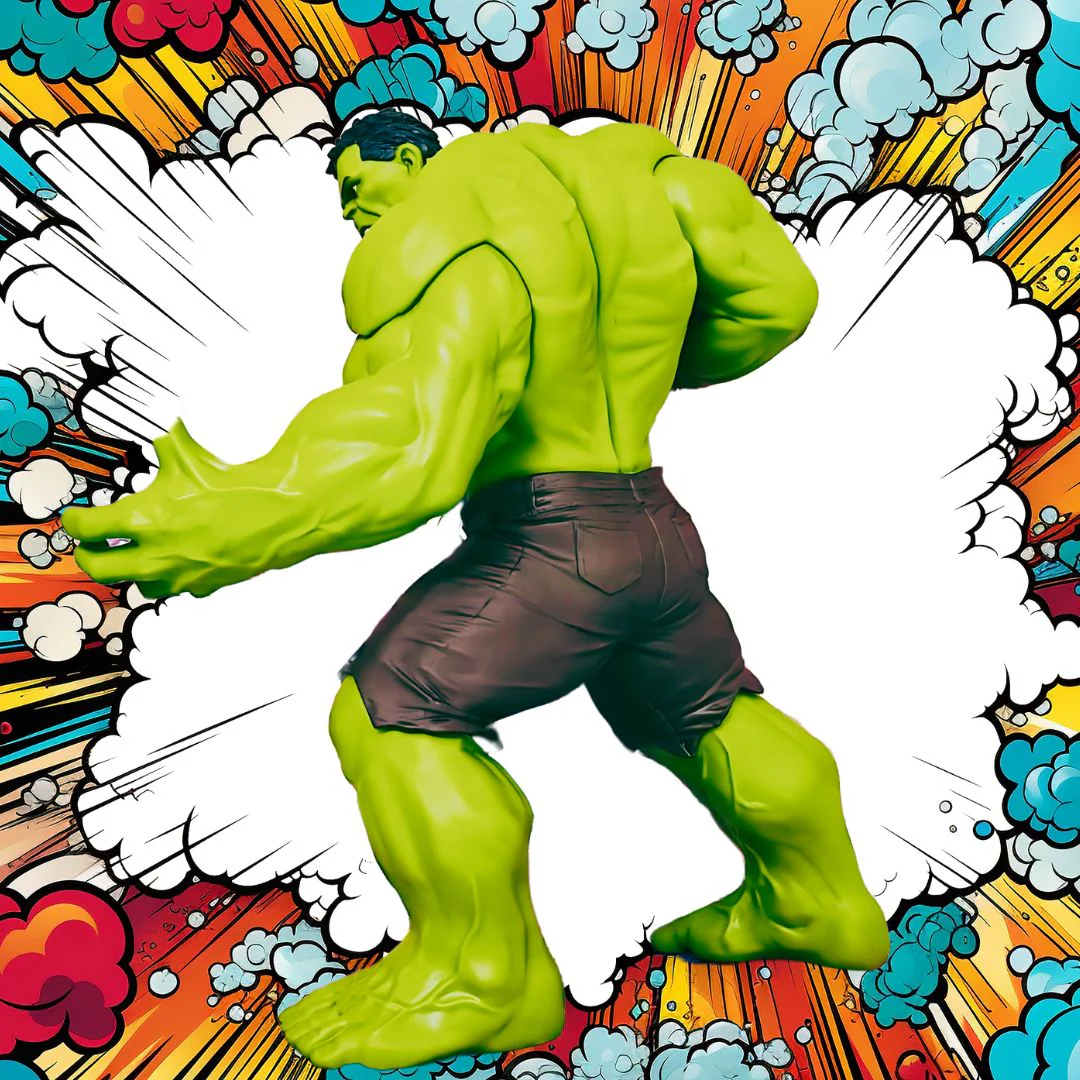 SuperHero Figurine | Dynamic Avenger Statue [33cm] - Image 2