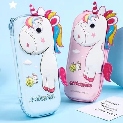 3D Unicorn Pencil Box | Stationary for Kids - Image 6