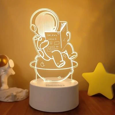 Little Astronaut - 3D Illusion Lamp