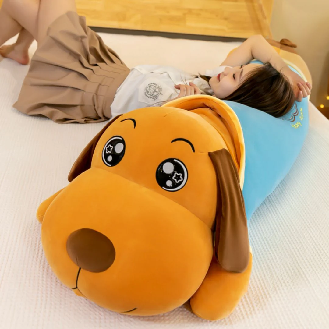 Adorable Plush Dog Pillow | Cute and Cozy Stuffed Animal Toy - Image 3