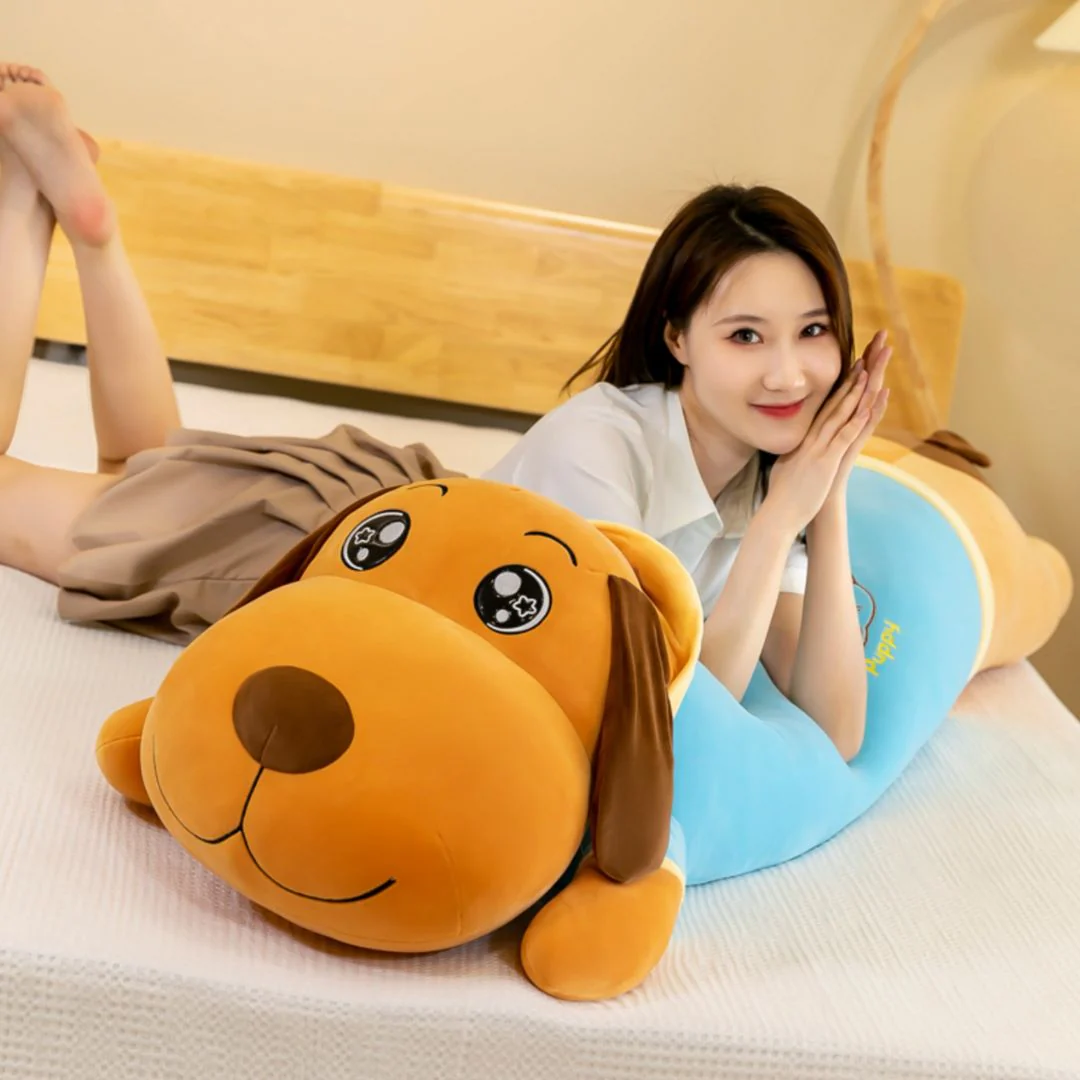 Adorable Plush Dog Pillow | Cute and Cozy Stuffed Animal Toy - Image 4