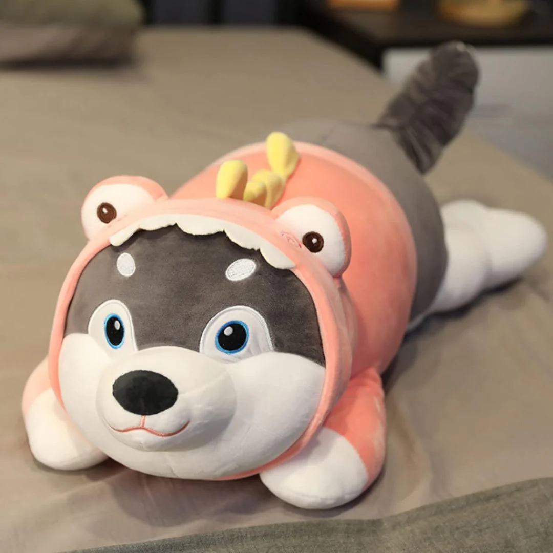 Adorable Plush Dog Pillow | Cute and Cozy Stuffed Animal Toy - Image 6