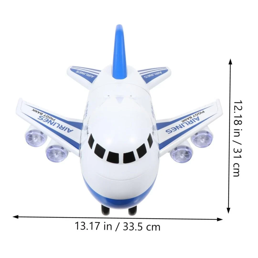 Aeroplane Coin Bank | Fly High Coin Safe with Password and Music - Image 4