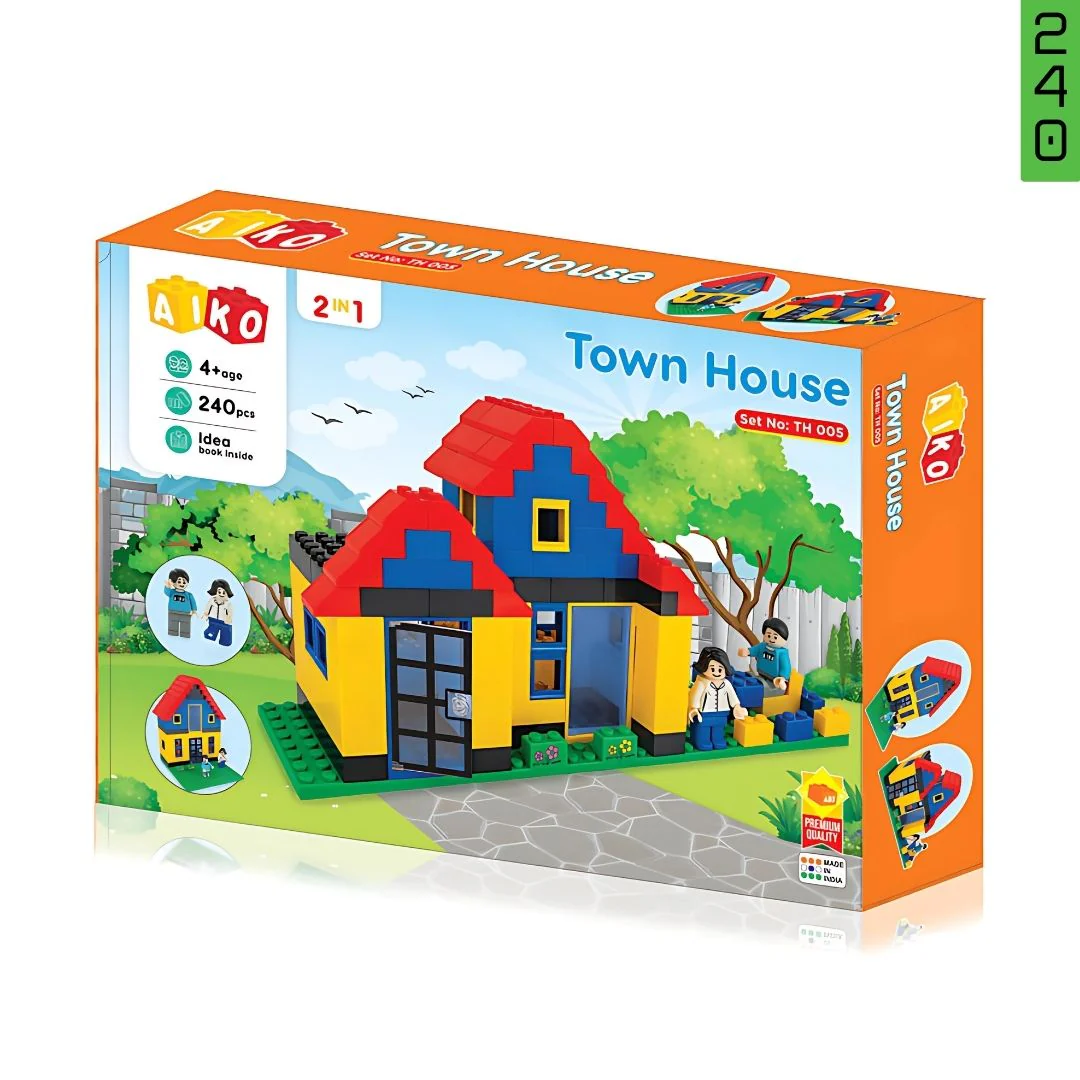 Aiko Town House | Premium Building Blocks for Creative Minds - Image 12