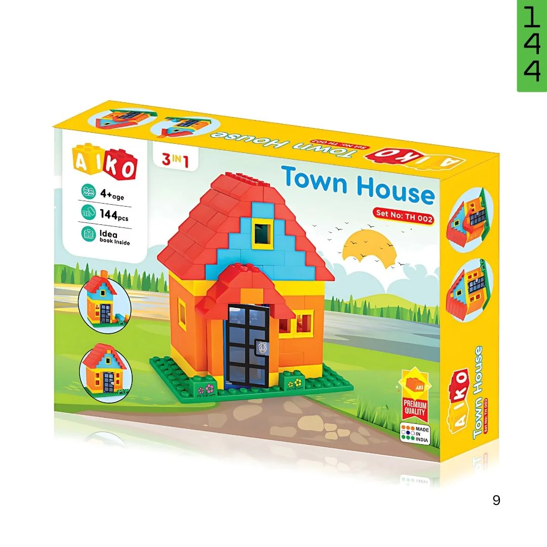 Aiko Town House | Premium Building Blocks for Creative Minds - Image 5