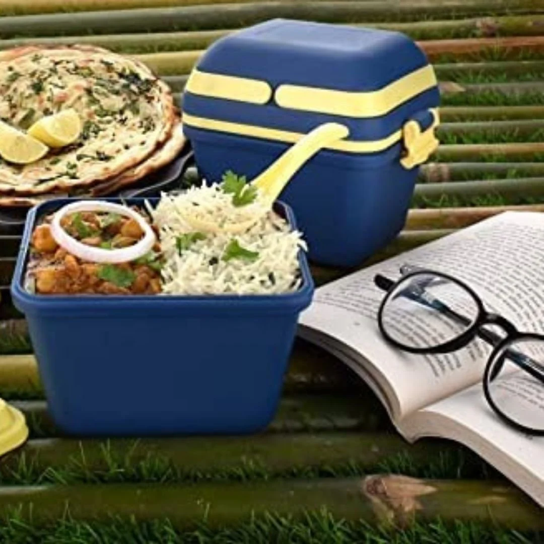 Airtight Container | [3 Tier] Lunch Box With Lid and Spoon - Image 4