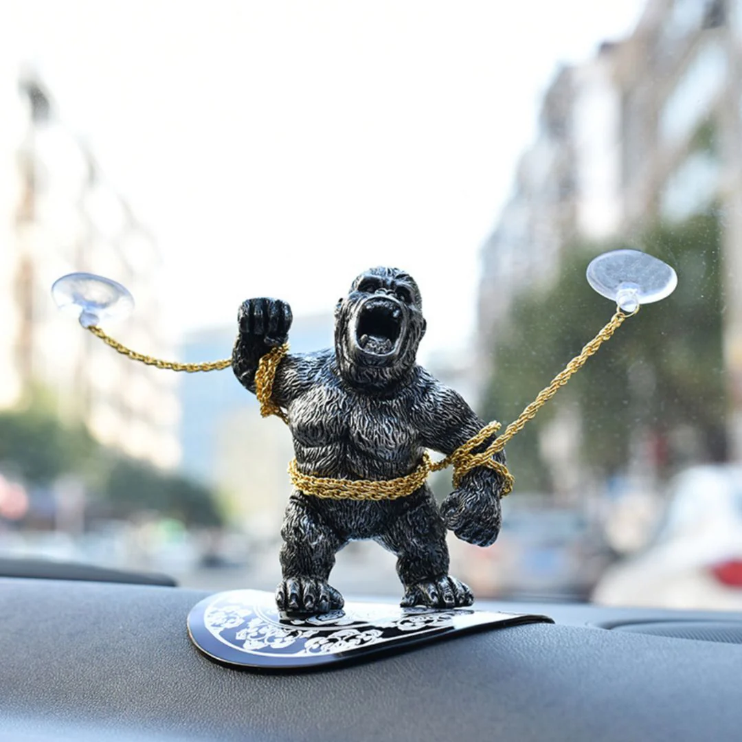 Angry Kong Car Decor | Funny & Fierce Dashboard Accessory!