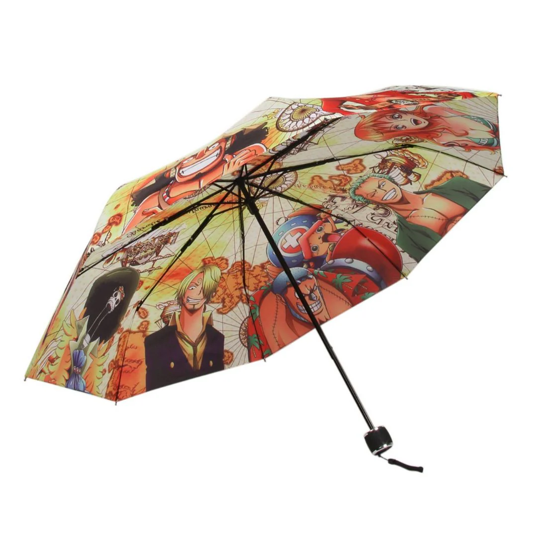 Anime Print Folding Umbrella – Compact, Stylish n Weather-Resistant - Image 2