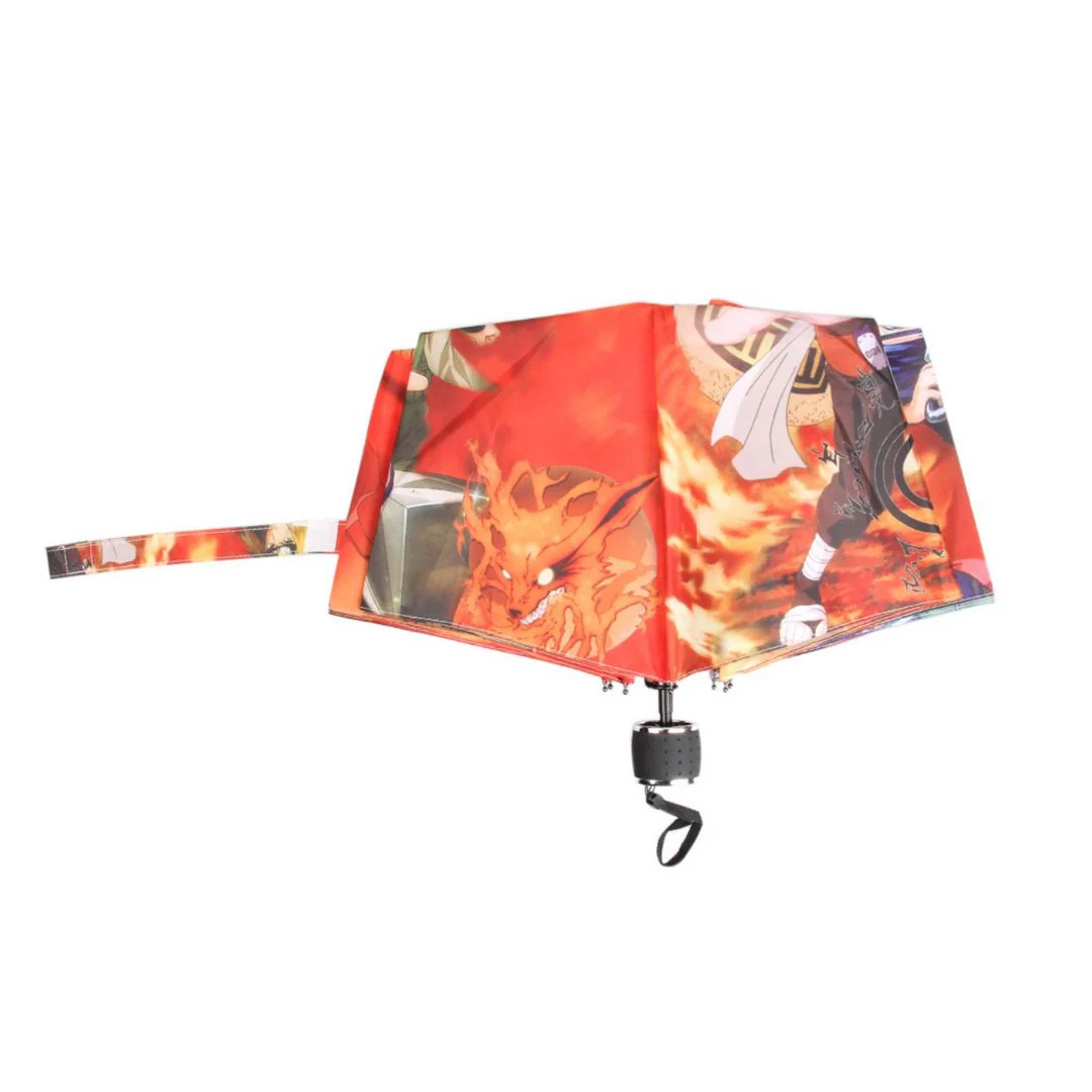Anime Print Folding Umbrella – Compact, Stylish n Weather-Resistant - Image 4