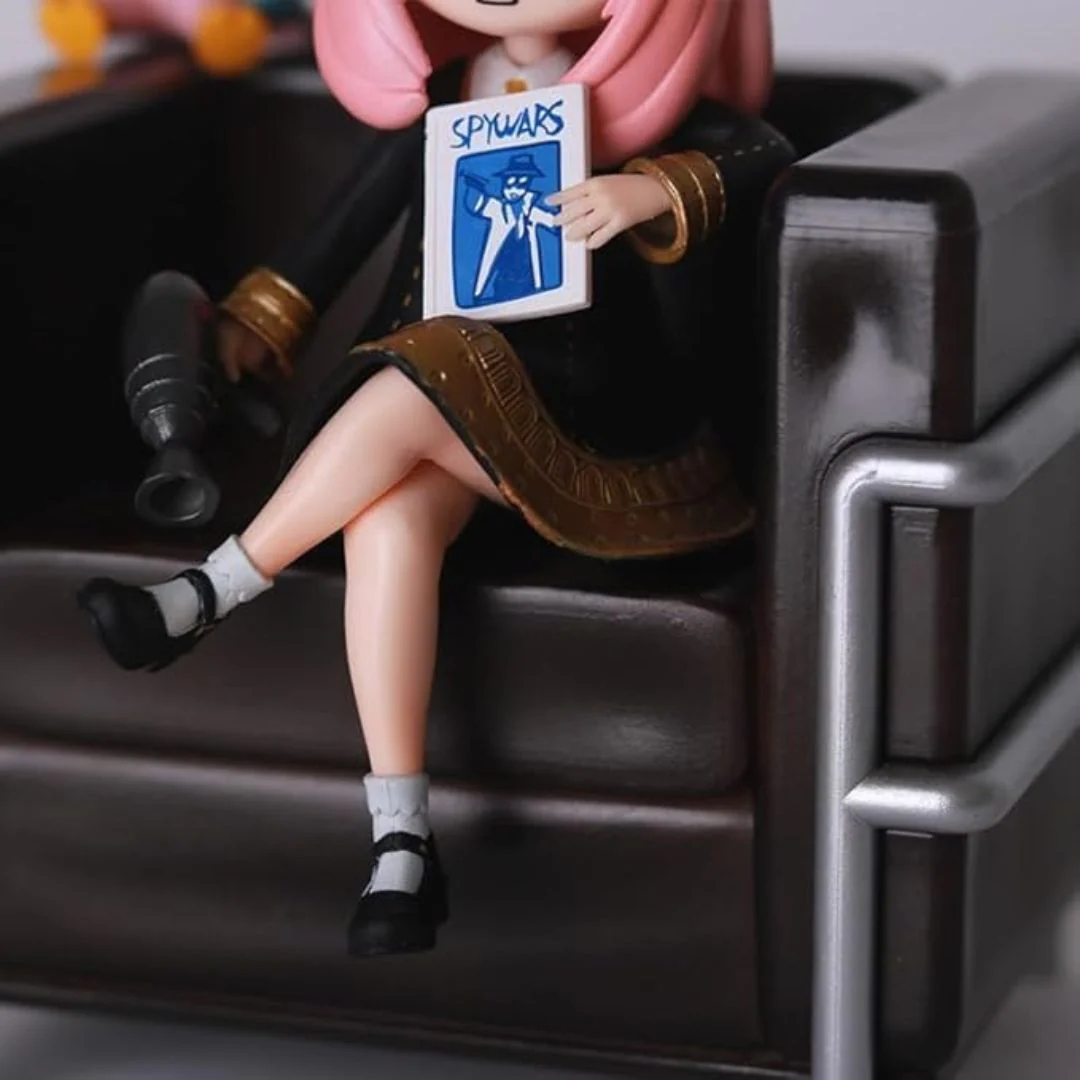 Anya on a Sofa | Spy X Family Anya Forger Anime Figure – 17cm - Image 3
