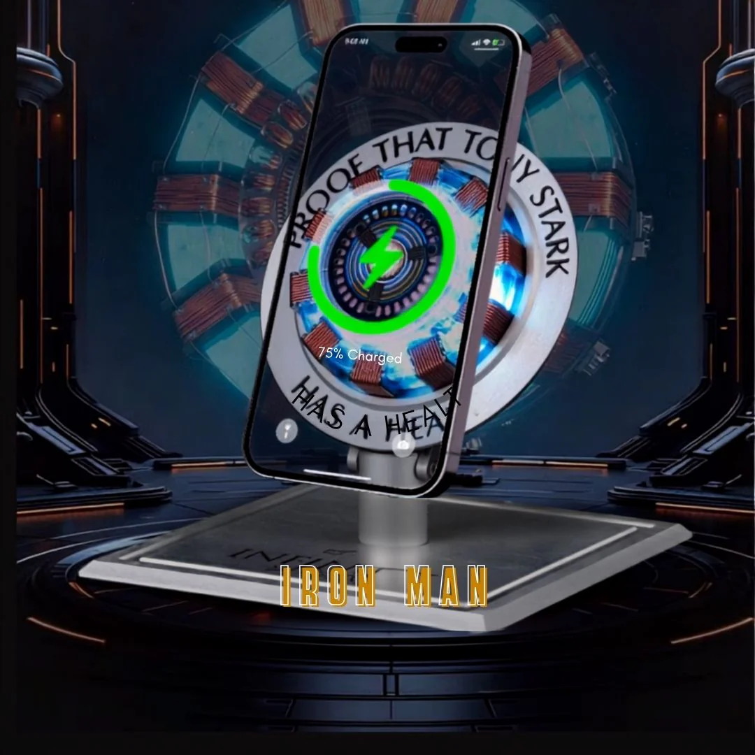 Marvel Iron Man Arc Reactor Wireless Charger - Image 2