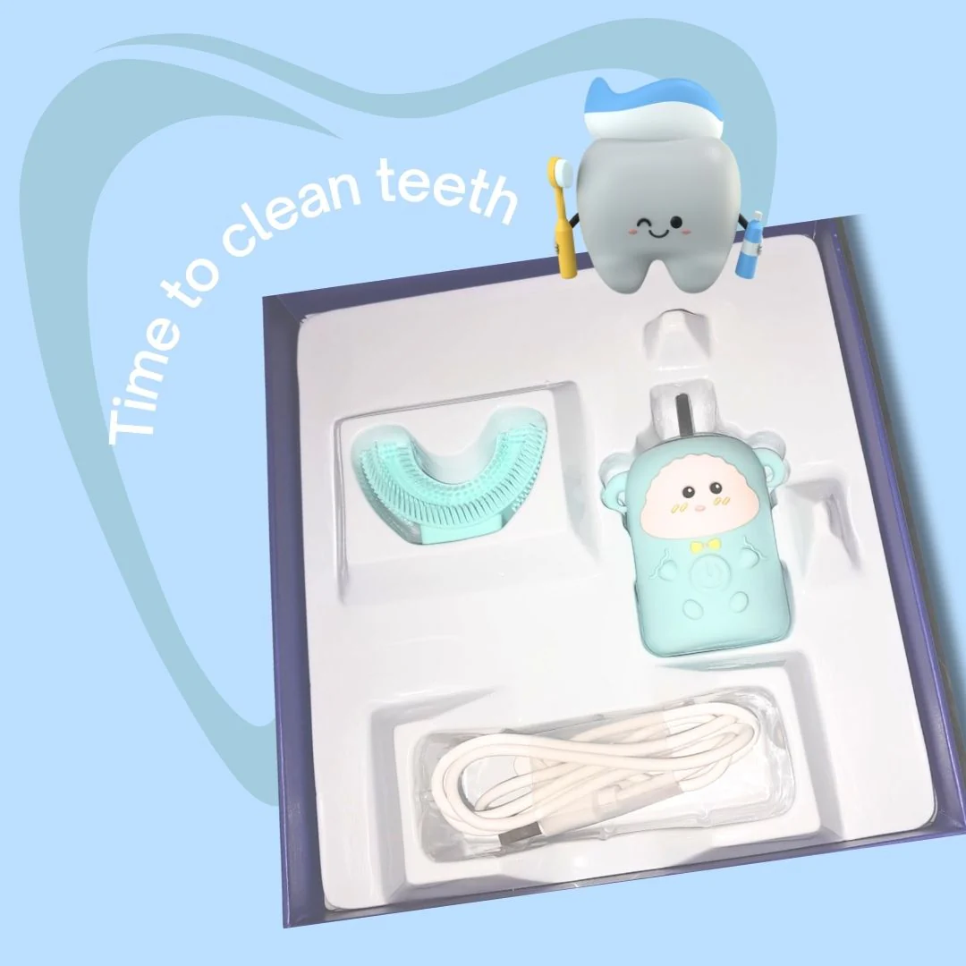 Astronaut-Themed Electric Toothbrush - Oral Hygiene for Toddlers - Image 2