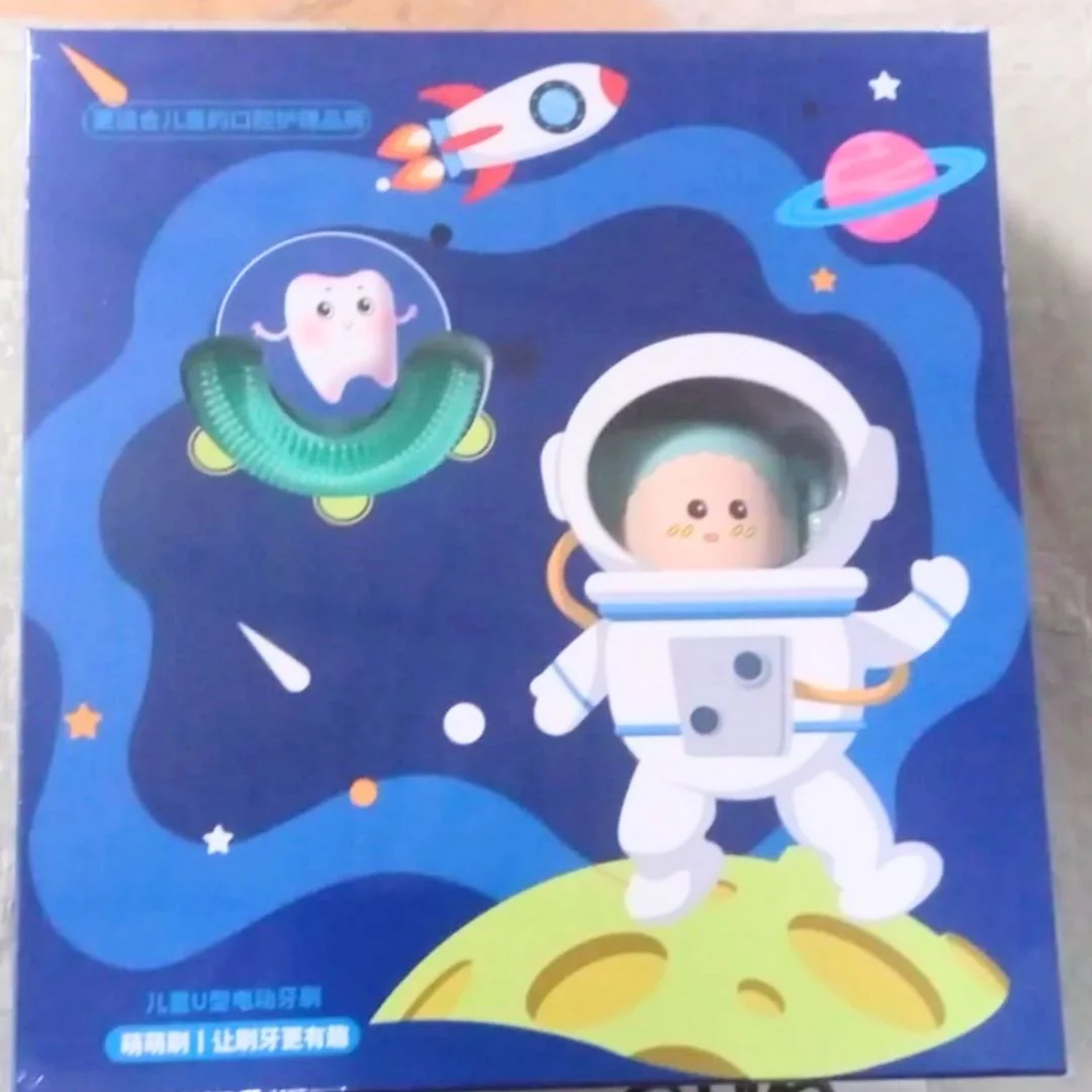 Astronaut-Themed Electric Toothbrush - Oral Hygiene for Toddlers - Image 4
