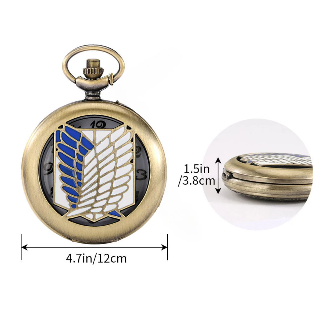 Attack on Titans Pocket Watch | Classic Retro Gifts - Image 5