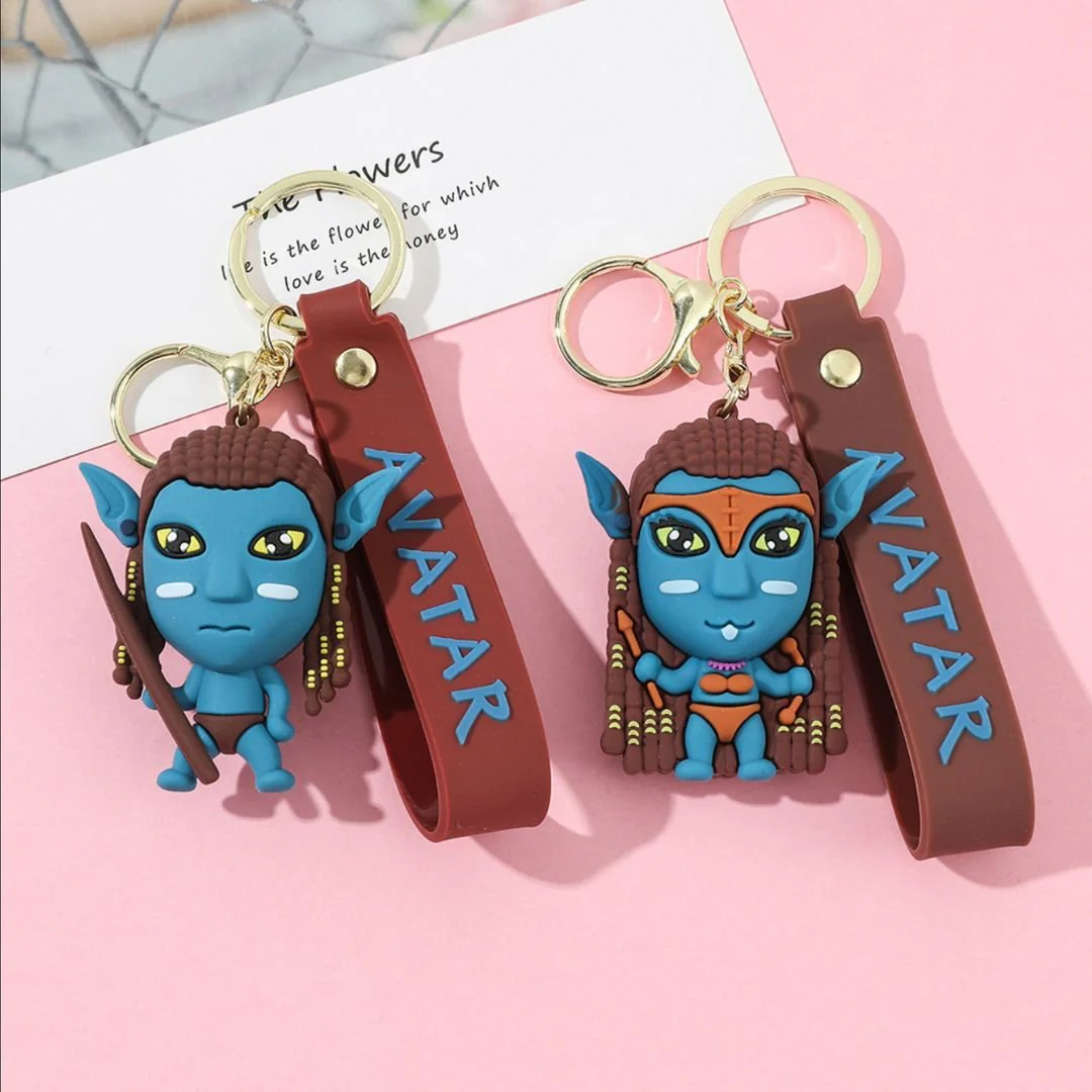 Avatar Silicone Keychain | Collectible Keychain | Sci-Fi Gifts in India[3D]
