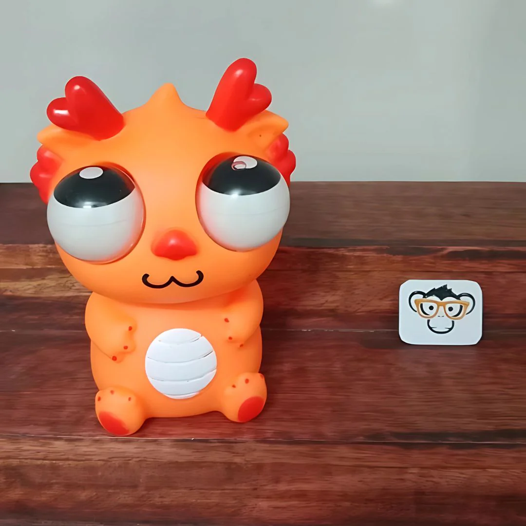 Baby Dragon Squishy Toy | Cool Dragon Stress Buster - Image 5