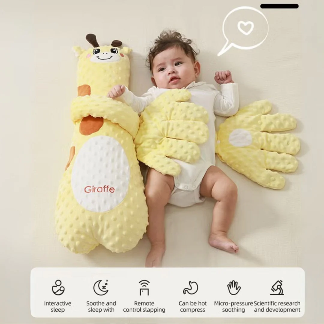 Baby Sleep Soothing Pillow with Remote-Controlled Patting Hands – Newborn Comfort Aid - Image 4