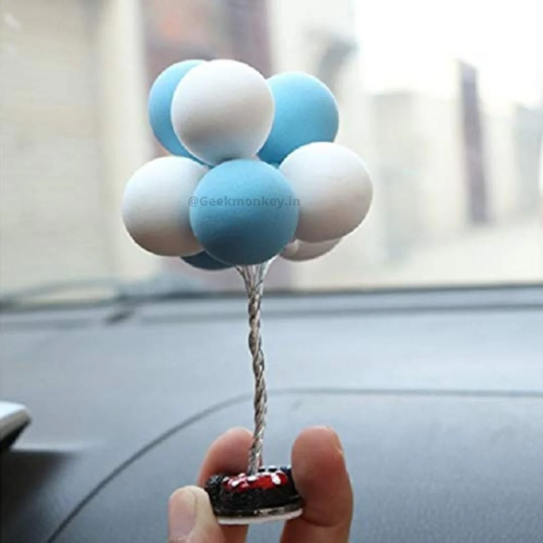 Colorful Balloon Bunch for Car DashBoard/Home Decor/Birthday Party/showpiece - Image 5