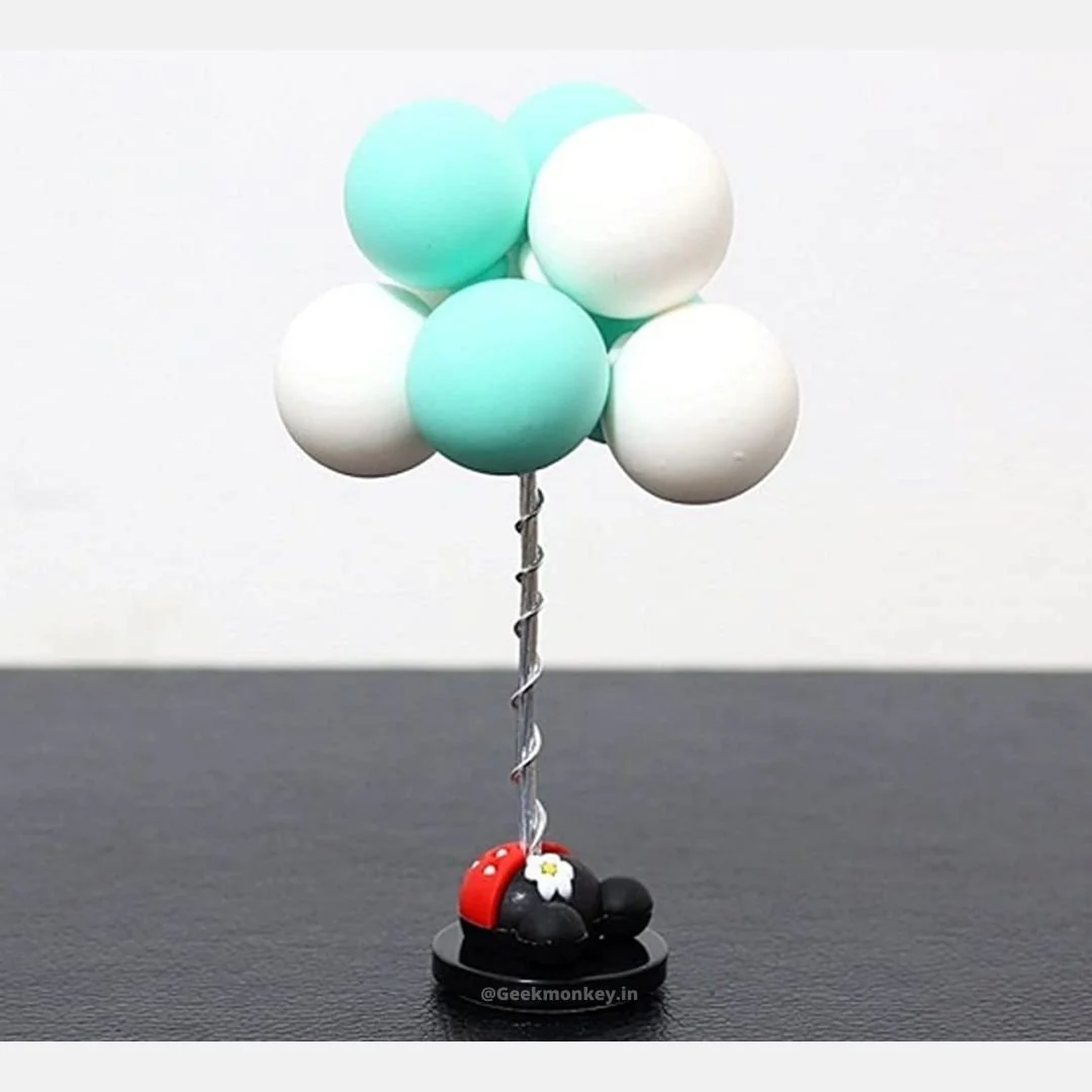 Colorful Balloon Bunch for Car DashBoard/Home Decor/Birthday Party/showpiece - Image 7