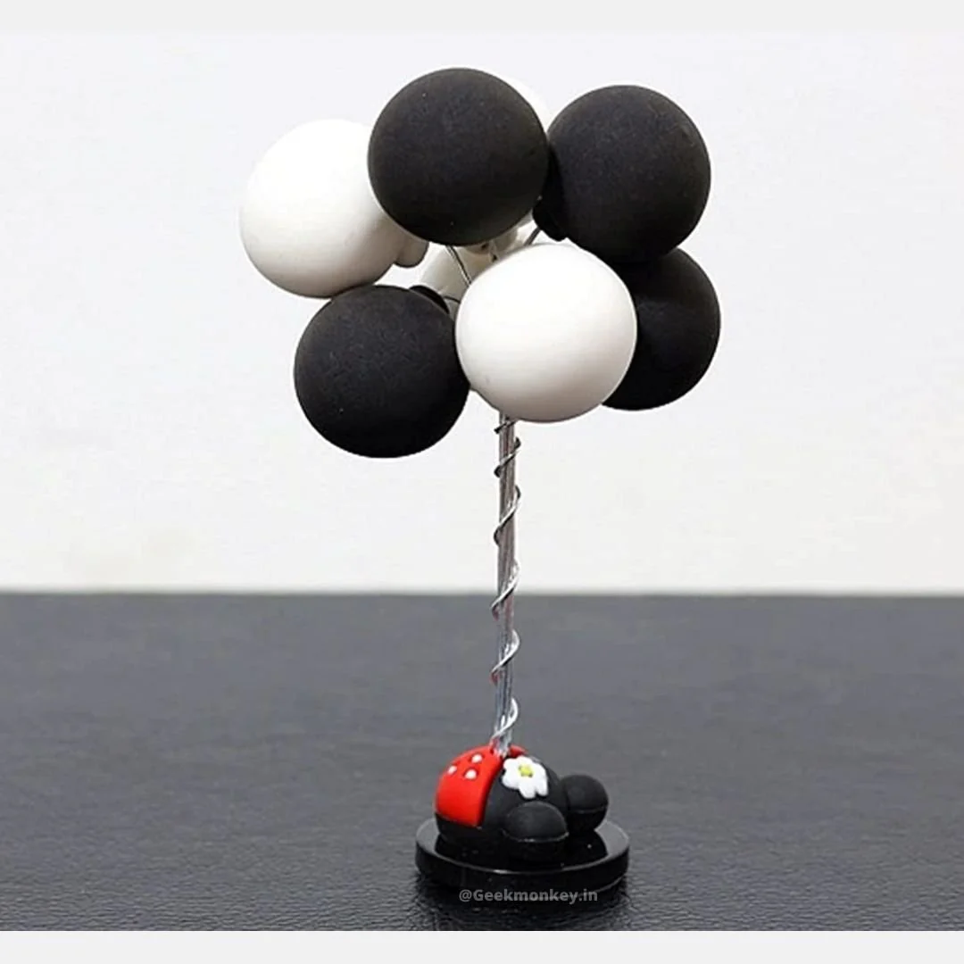 Colorful Balloon Bunch for Car DashBoard/Home Decor/Birthday Party/showpiece - Image 9