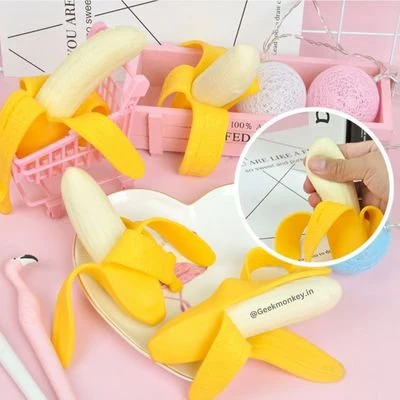 Banana Fidget Toy - Squishy Food - Image 2