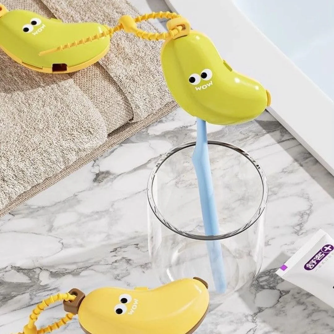 Banana Toothbrush Cover | Portable Travel Case - Image 2