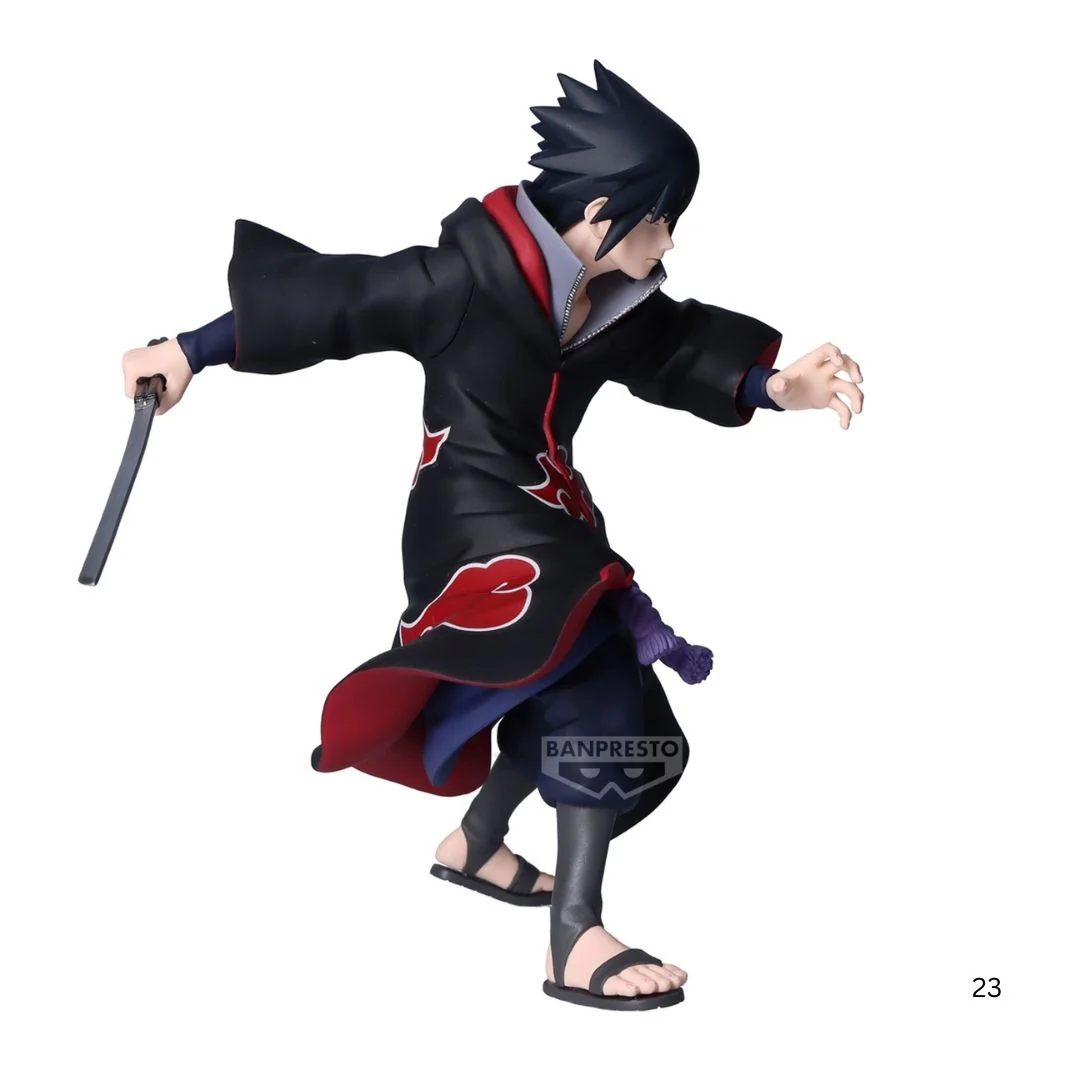 Banpresto Naruto Shippuden Vibration Stars - Uchiha Sasuke Ⅳ Figure - Image 3
