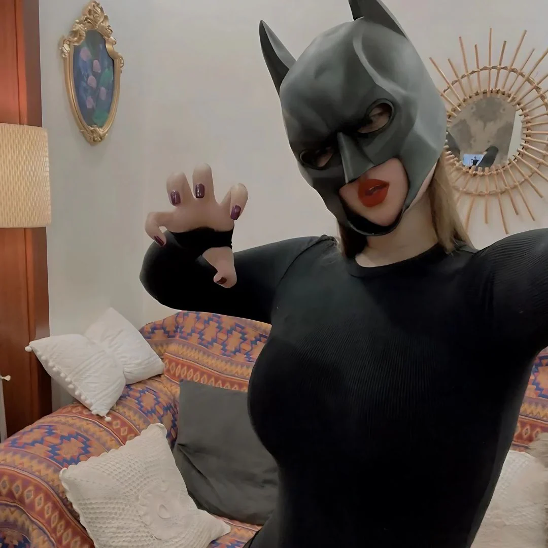 Bat Girl Cosplay Mask – Fierce n Fearless Edition - Image 2