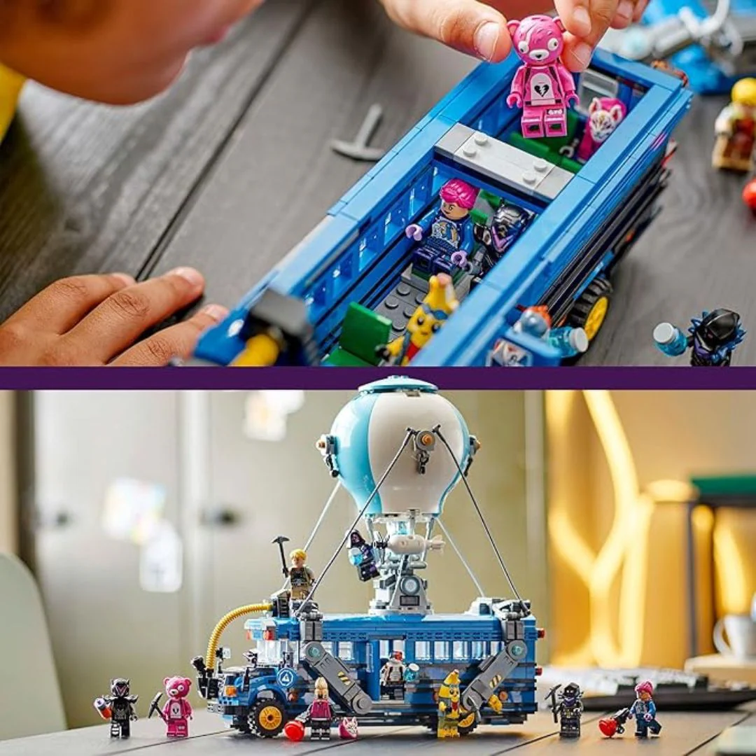 Battle Bus Building Block Set – 954-Piece Ultimate Collector Edition - Image 4