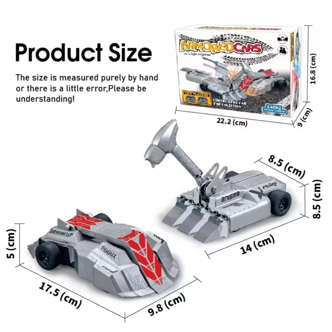Armored Cars Magnetic Battle RC Car Set - Image 2