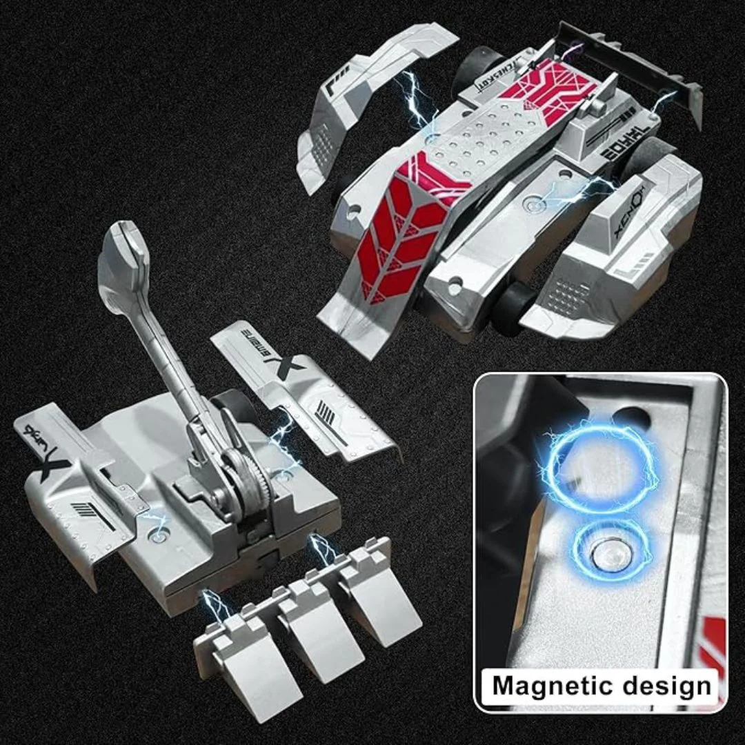 Armored Cars Magnetic Battle RC Car Set - Image 5