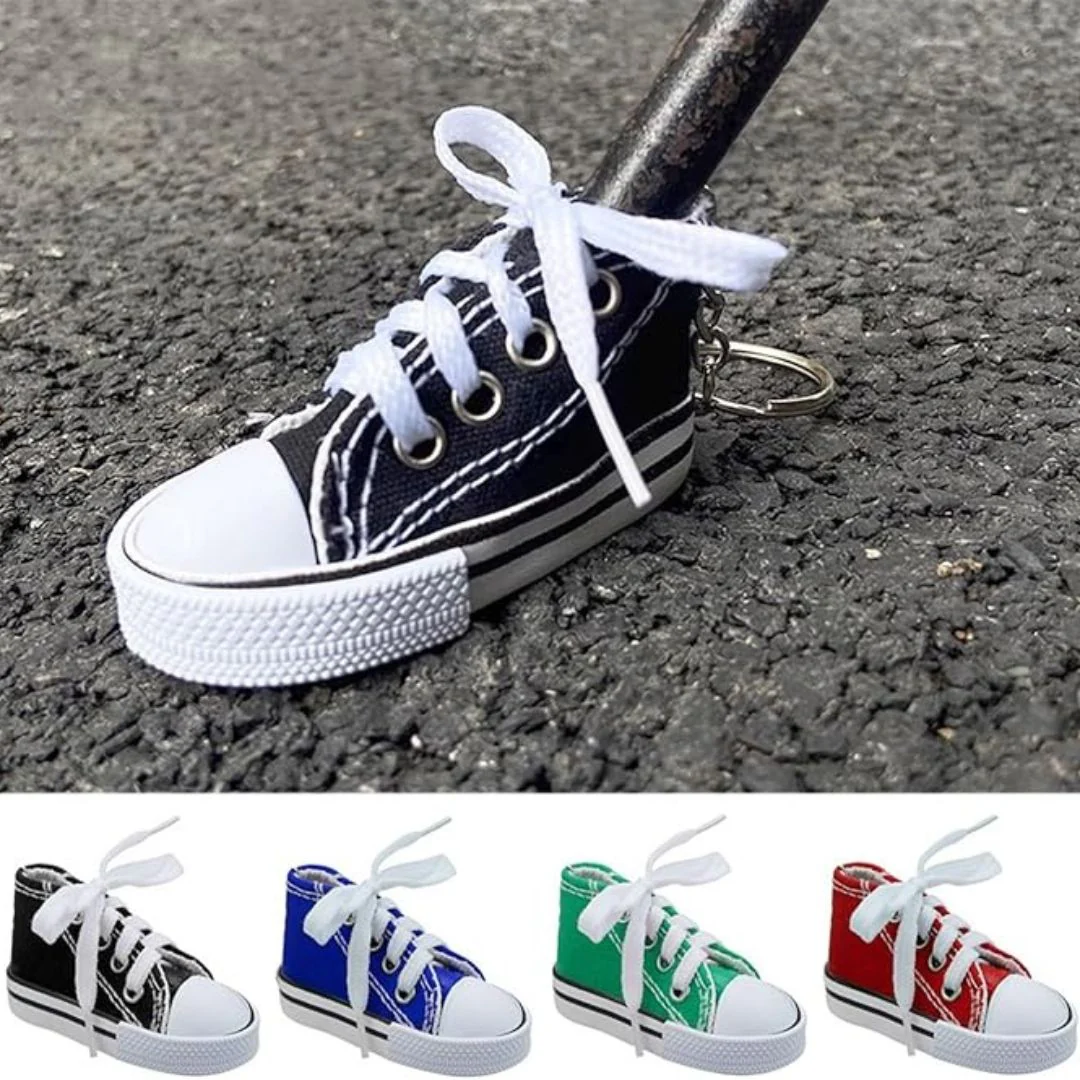 Bike Stand Mini Sneaker – Cute Shoe Protector for Motorcycle n Bicycle Kickstand - Image 2