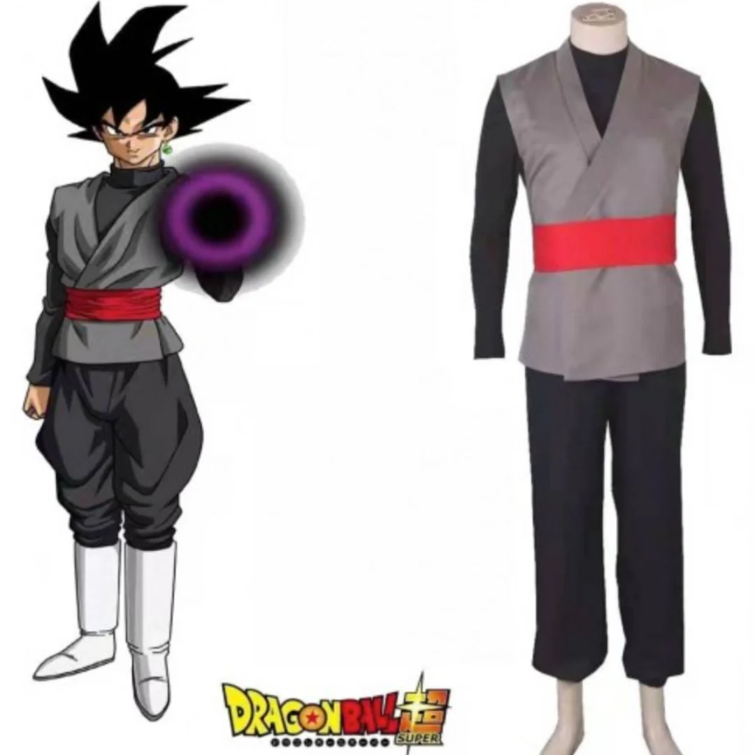 Black Goku Cosplay Costume | Men's Kung Fu Suit