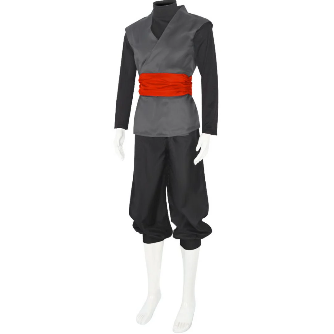 Black Goku Cosplay Costume | Men's Kung Fu Suit - Image 5