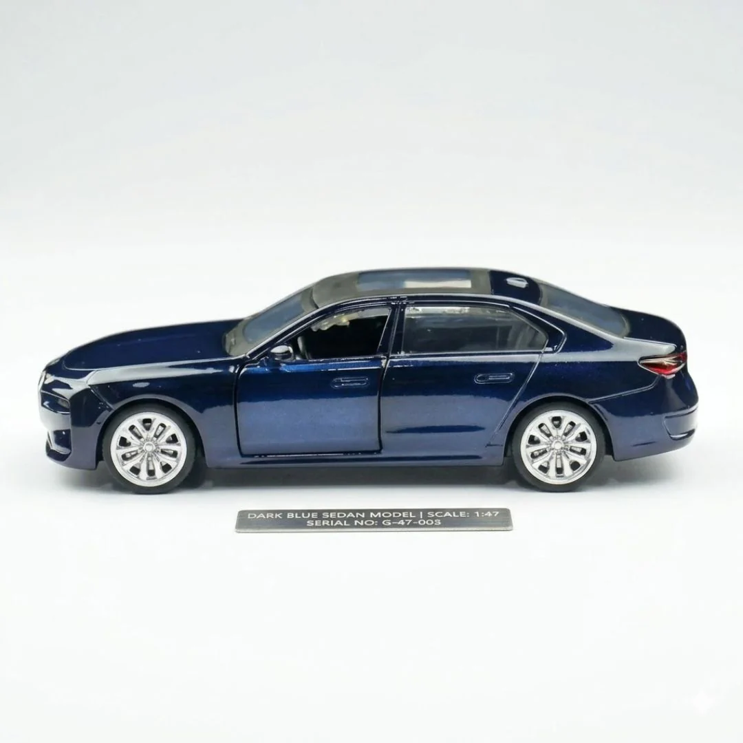 MSZ Official Licensed Diecast 1:47 BMW i7 – Premium Luxury Sedan Replica - Image 2
