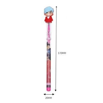 BTS Boys Pencil - Lead Changing Pencil with BTS toppers (Set of 4) - Image 3