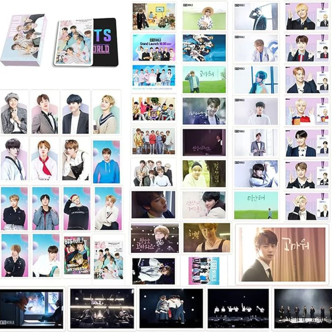BTS World Photocards - 55 pcs | K-Pop Merchandise - Image 2