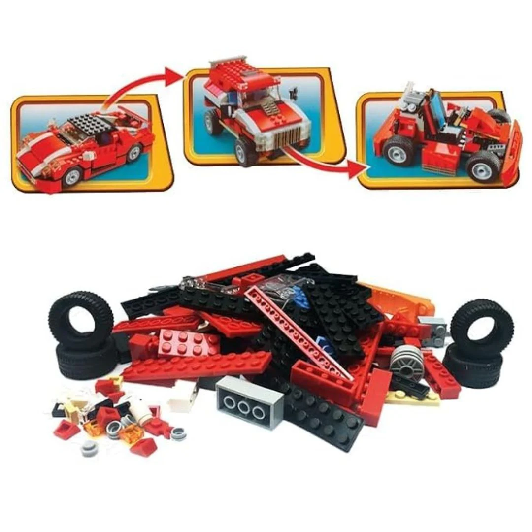 Building Blocks FourWheelers Kit – 278+ Piece DIY Construction Set for Kids - Image 3