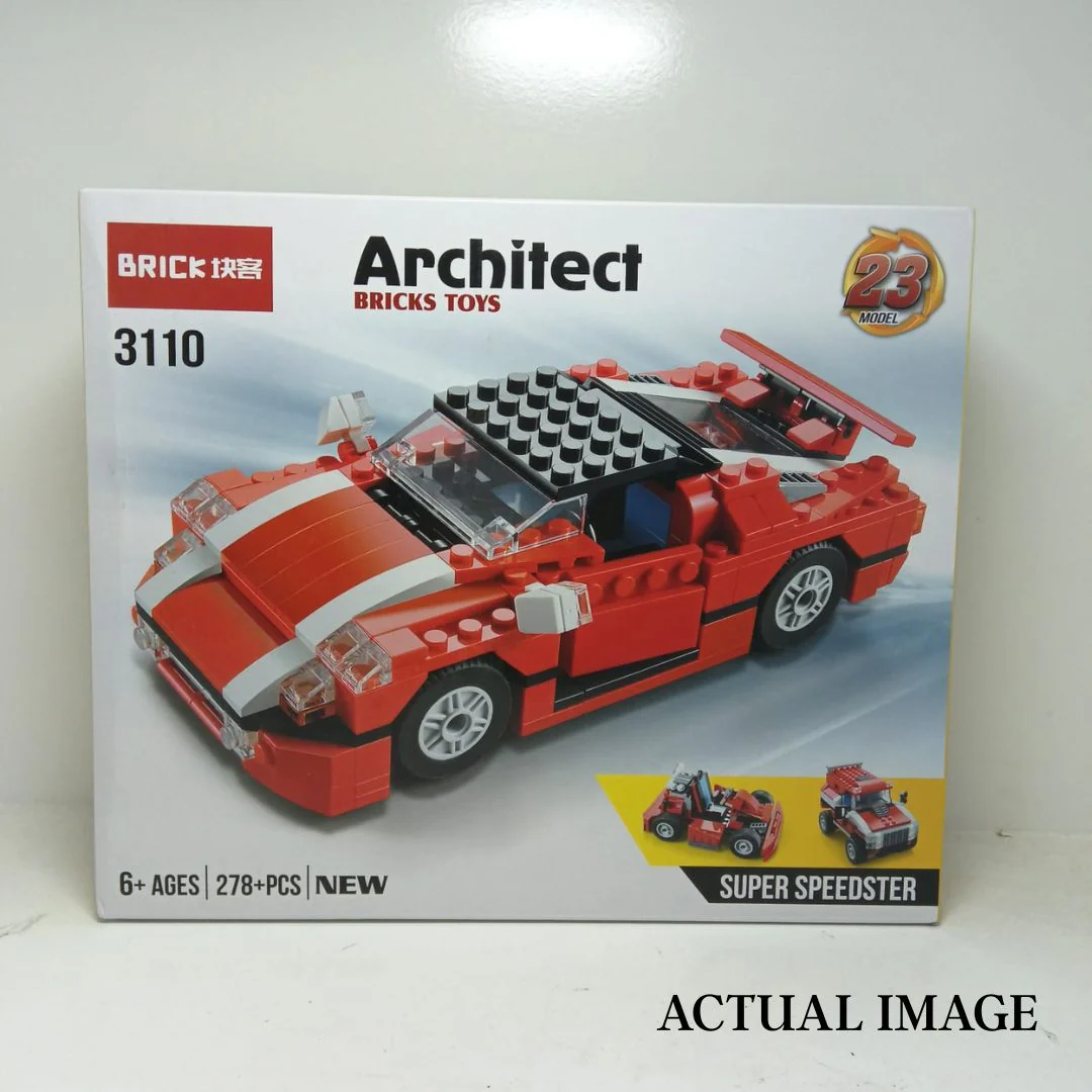 Building Blocks FourWheelers Kit – 278+ Piece DIY Construction Set for Kids - Image 7