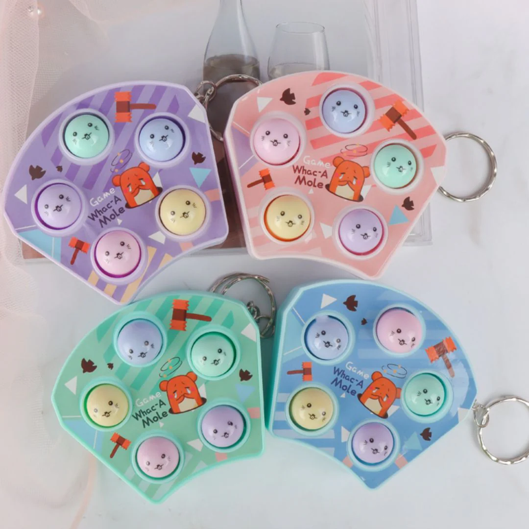 Bunny Popup Game Keyring | Endless Fun with Mr. Bunny!