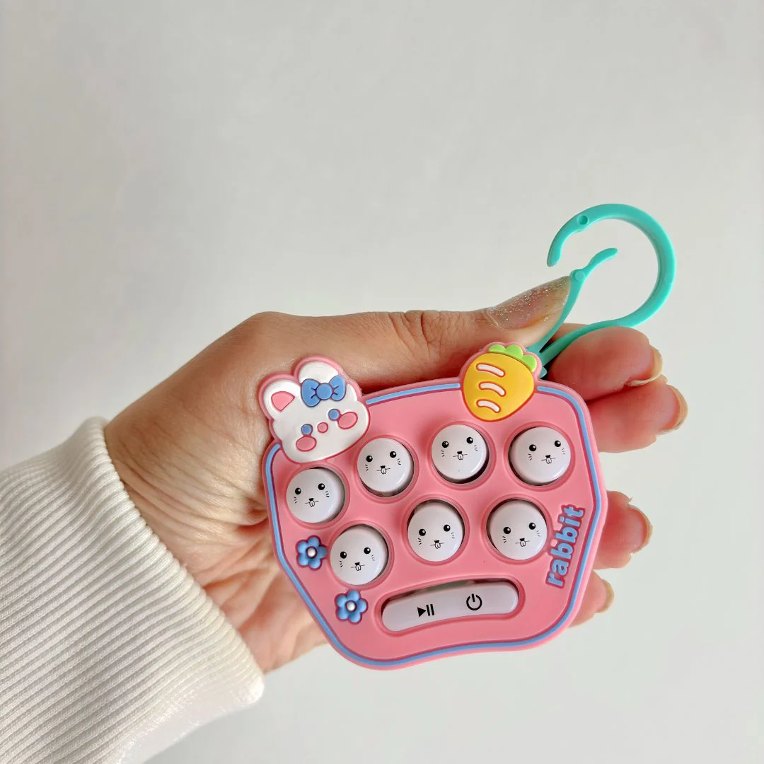 Bunny Popup Game Keyring | Endless Fun with Mr. Bunny! - Image 2