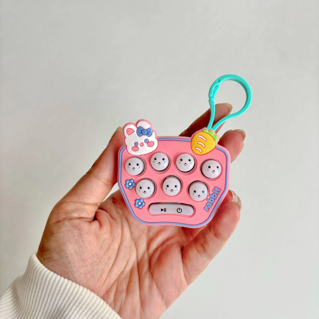 Bunny Popup Game Keyring | Endless Fun with Mr. Bunny! - Image 4