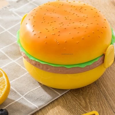 Burger Shape Lunch Box
