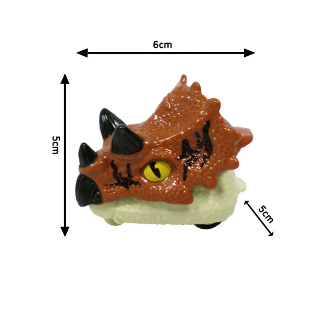 Cage Breaker Dinos | Pull-Back Dino Head Racer Toy - Image 5