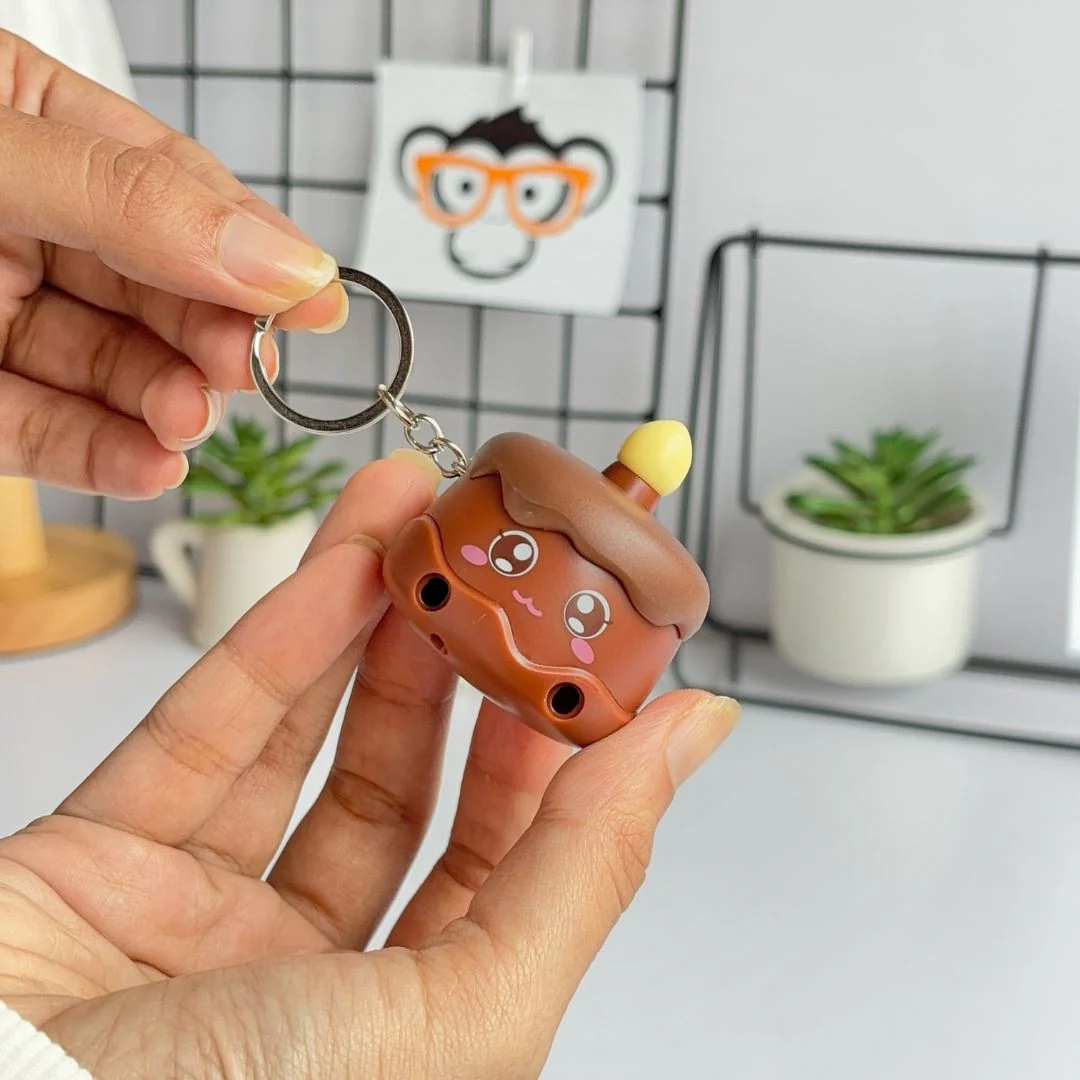 Candle Cake Keychain With Happy Birthday Sound - Image 2