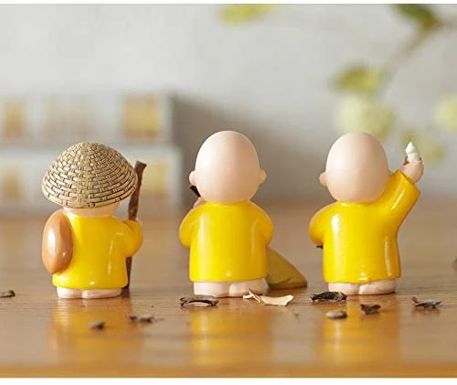 Three Little Monks | Car Decor | Resin Ornaments - Image 3