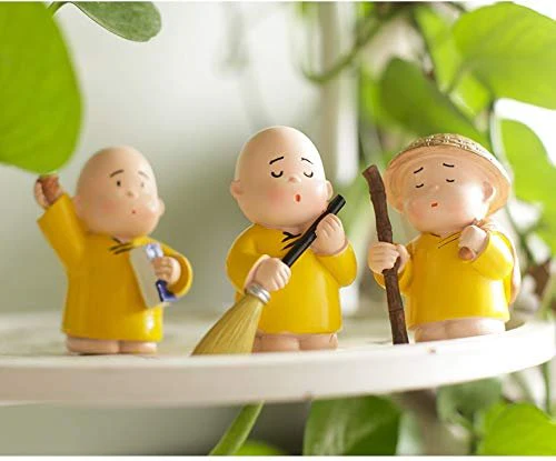Three Little Monks | Car Decor | Resin Ornaments - Image 4