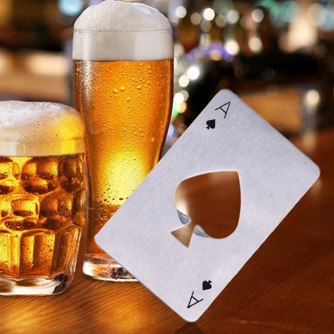 Ace of Spades - Card Metal Bottle Opener - Image 6